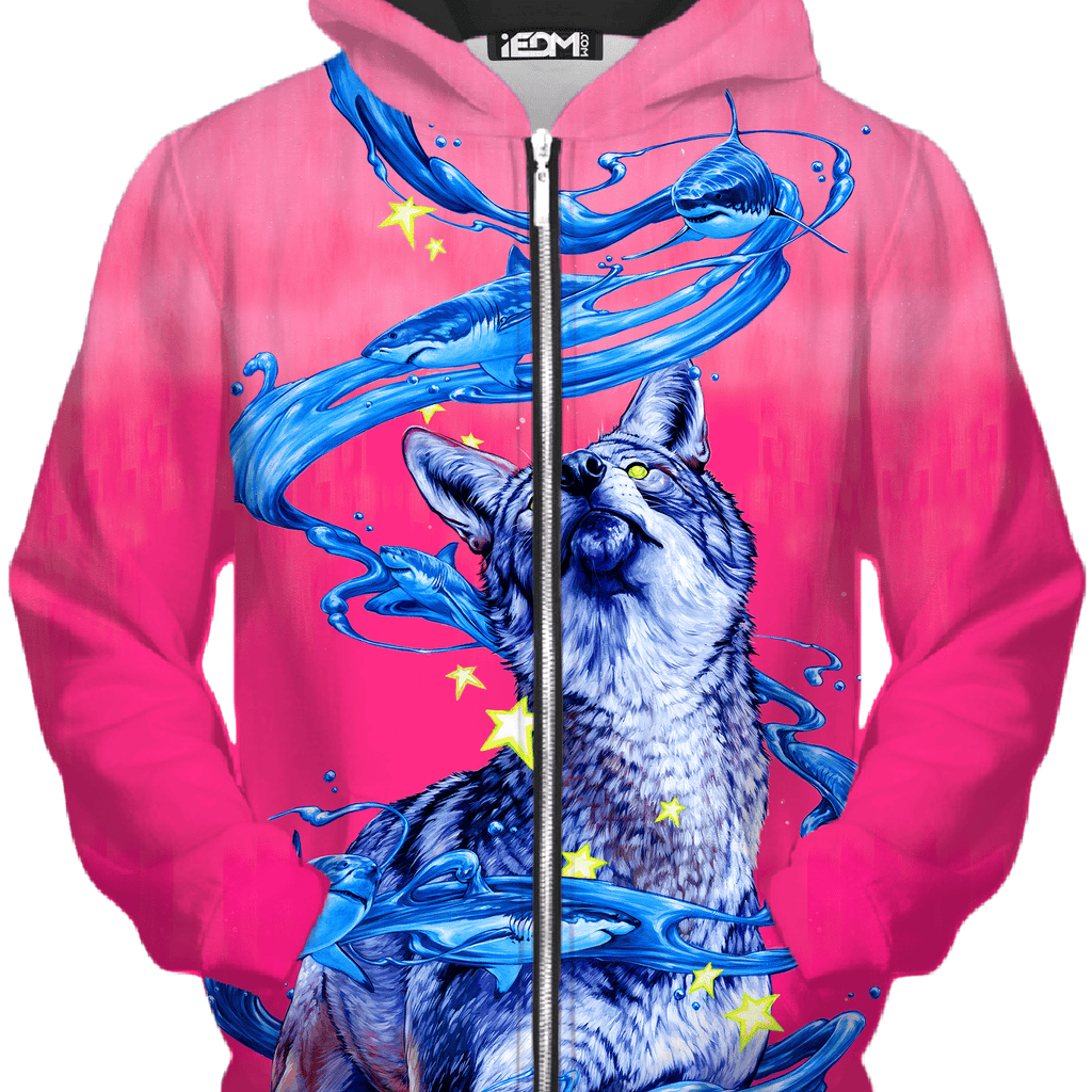 Pack Leader Unisex Zip-Up Hoodie, Noctum X Truth, | iEDM