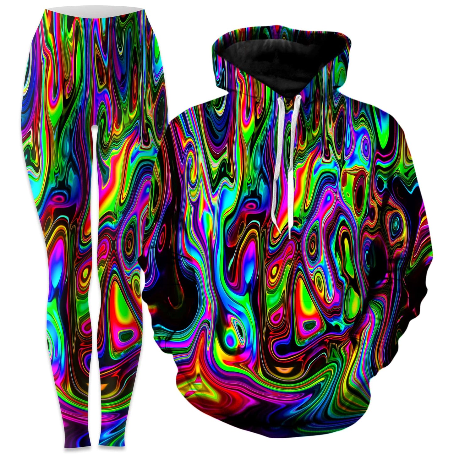 Acid Drop Hoodie and Leggings Combo, Psychedelic Pourhouse, | iEDM