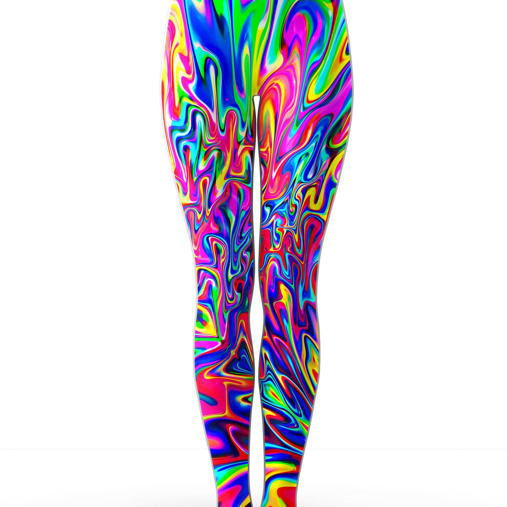 Sonic Blooming Leggings, Psychedelic Pourhouse, | iEDM