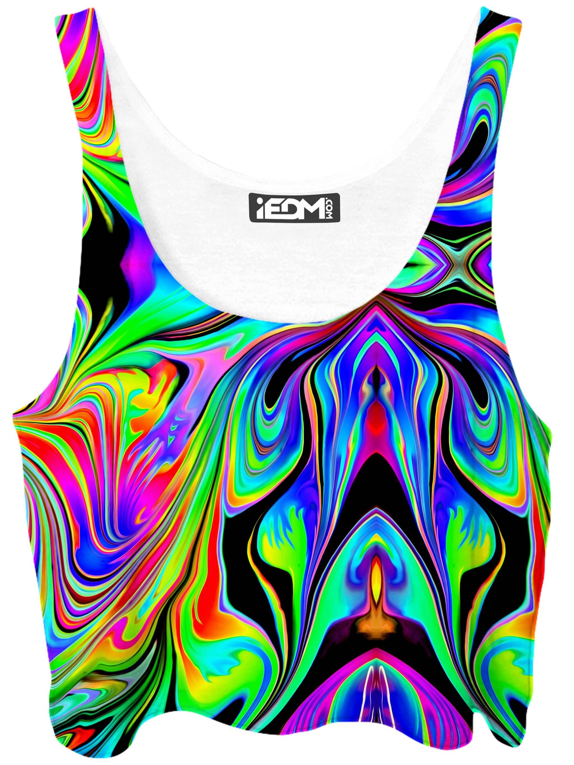 Macro Dose Crop Top, Psychedelic Pourhouse, | iEDM