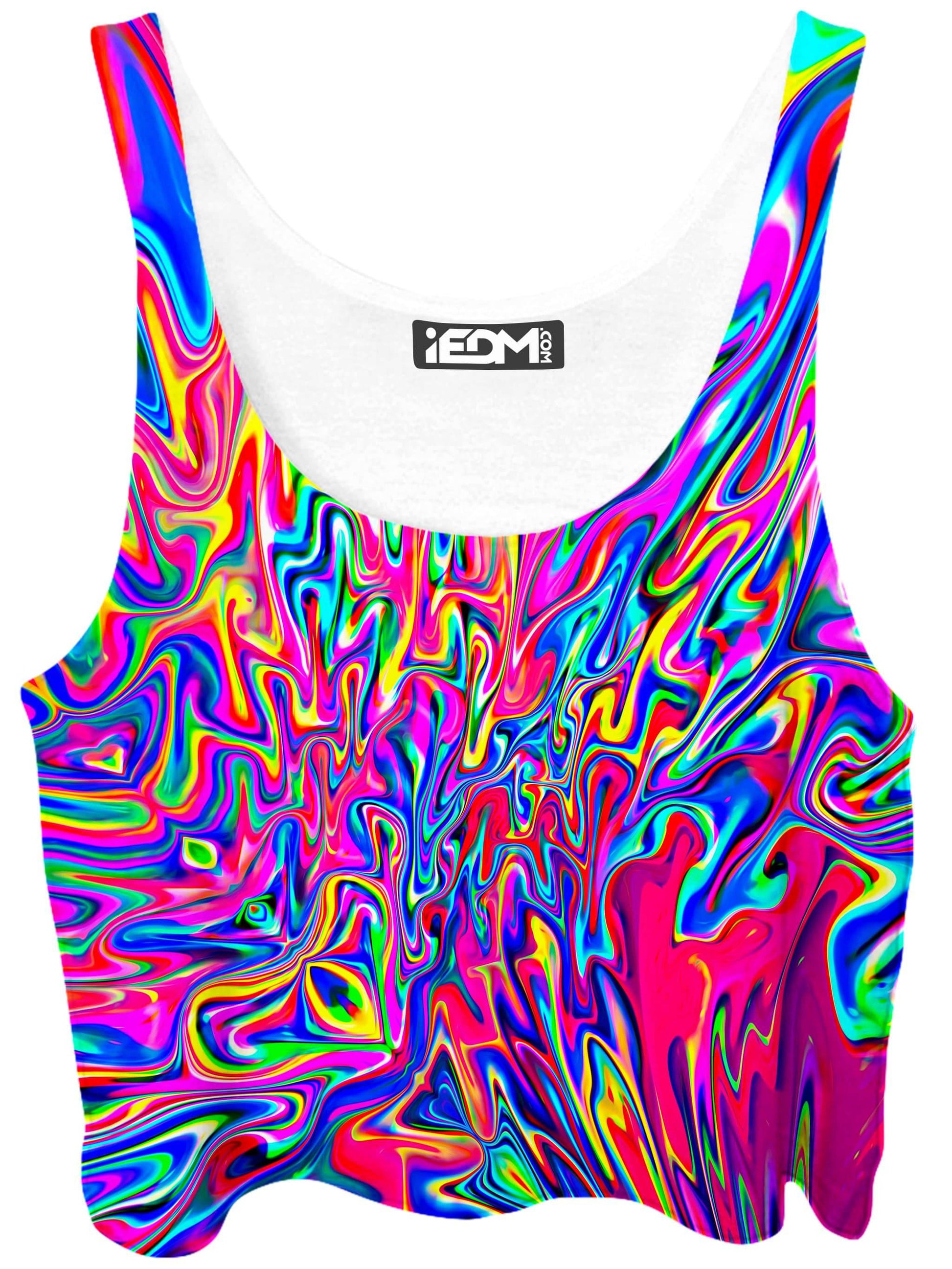 Sonic Blooming Crop Top, Psychedelic Pourhouse, | iEDM