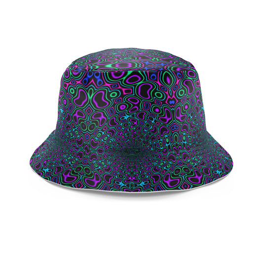 Fractal River Bucket Hat, Psychedelic Pourhouse, | iEDM