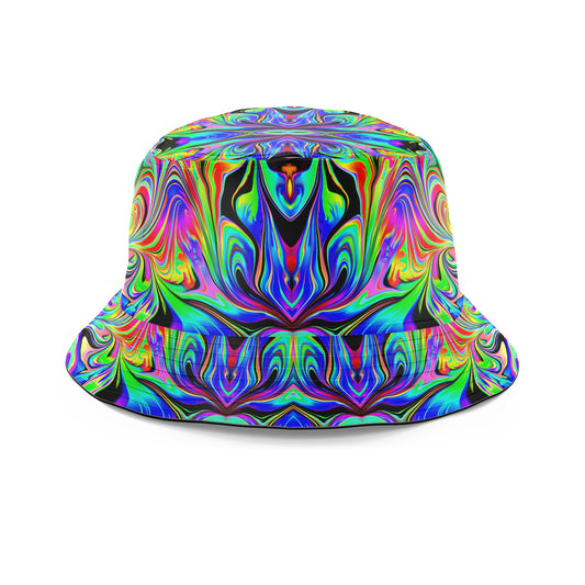 Macro Dose Bucket Hat, Psychedelic Pourhouse, | iEDM