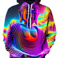 Neon Budha Unisex Hoodie, Psychedelic Pourhouse, | iEDM