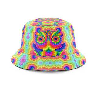 Rachel Rosenkoetter - Cosmic Owl Bucket Hat