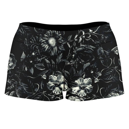 Darkness High-Waisted Women's Shorts, Riza Peker, | iEDM