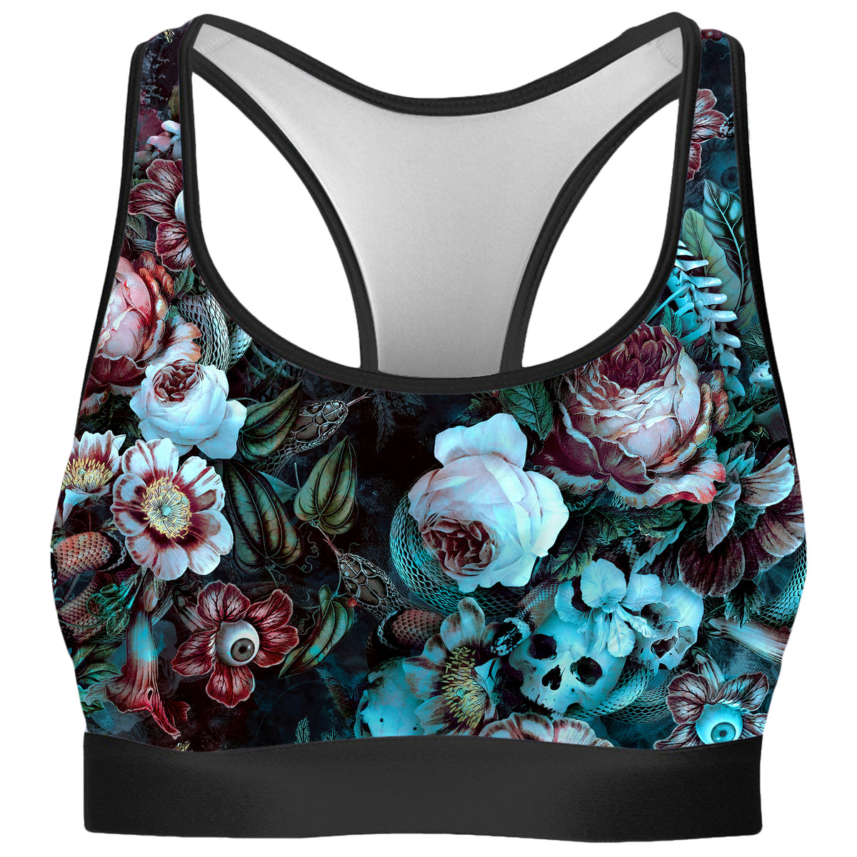 Moss Rave Bra Eyes Of Darkness Rave Bra – iEDM