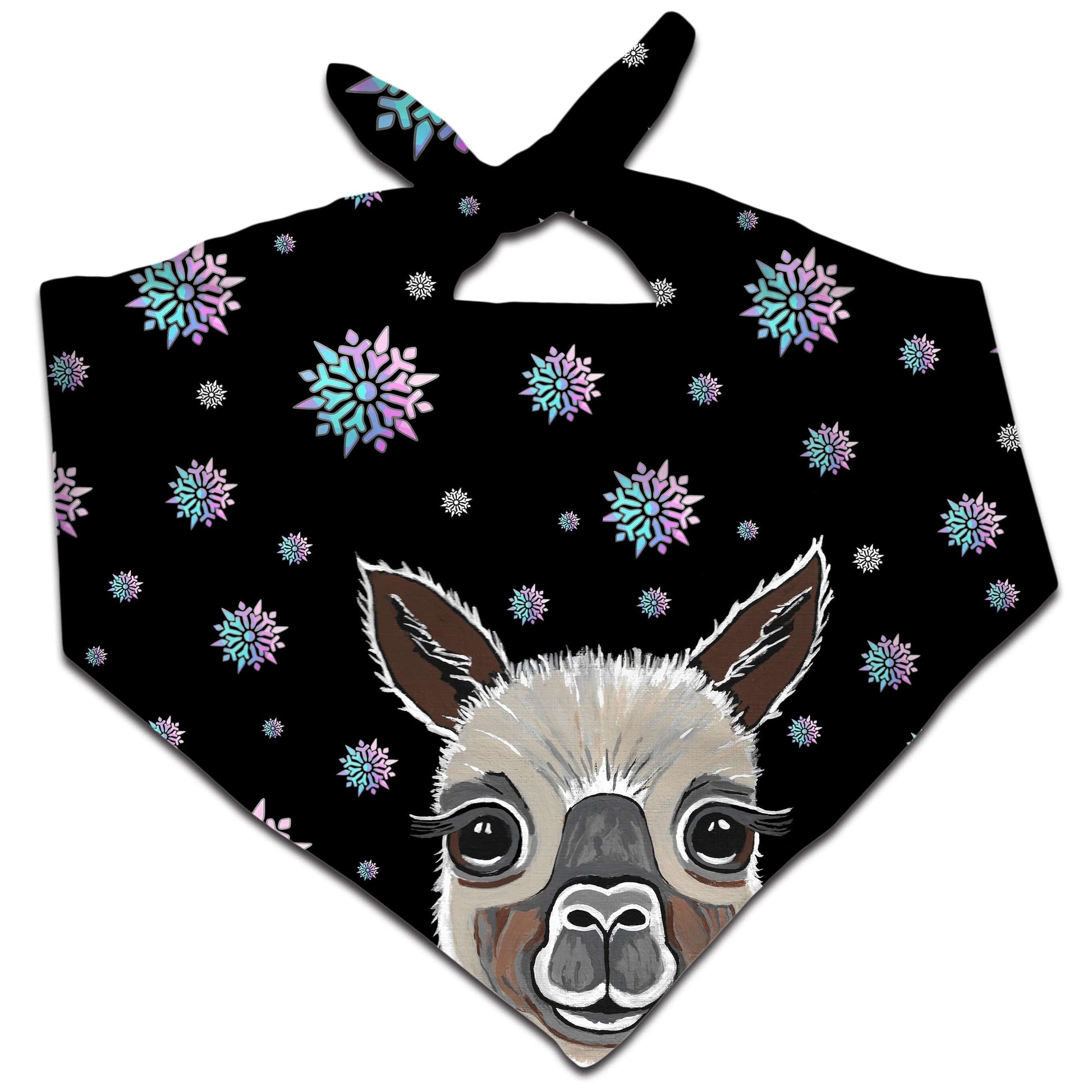 Alpaca Christmas Bandana, Sartoris Art, | iEDM