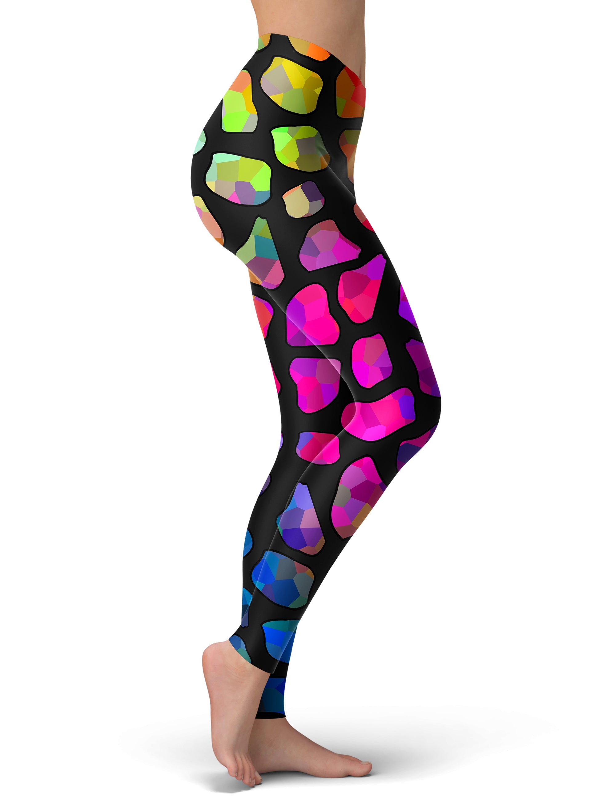 Jewel Giraffe Spots Leggings, Sartoris Art, | iEDM