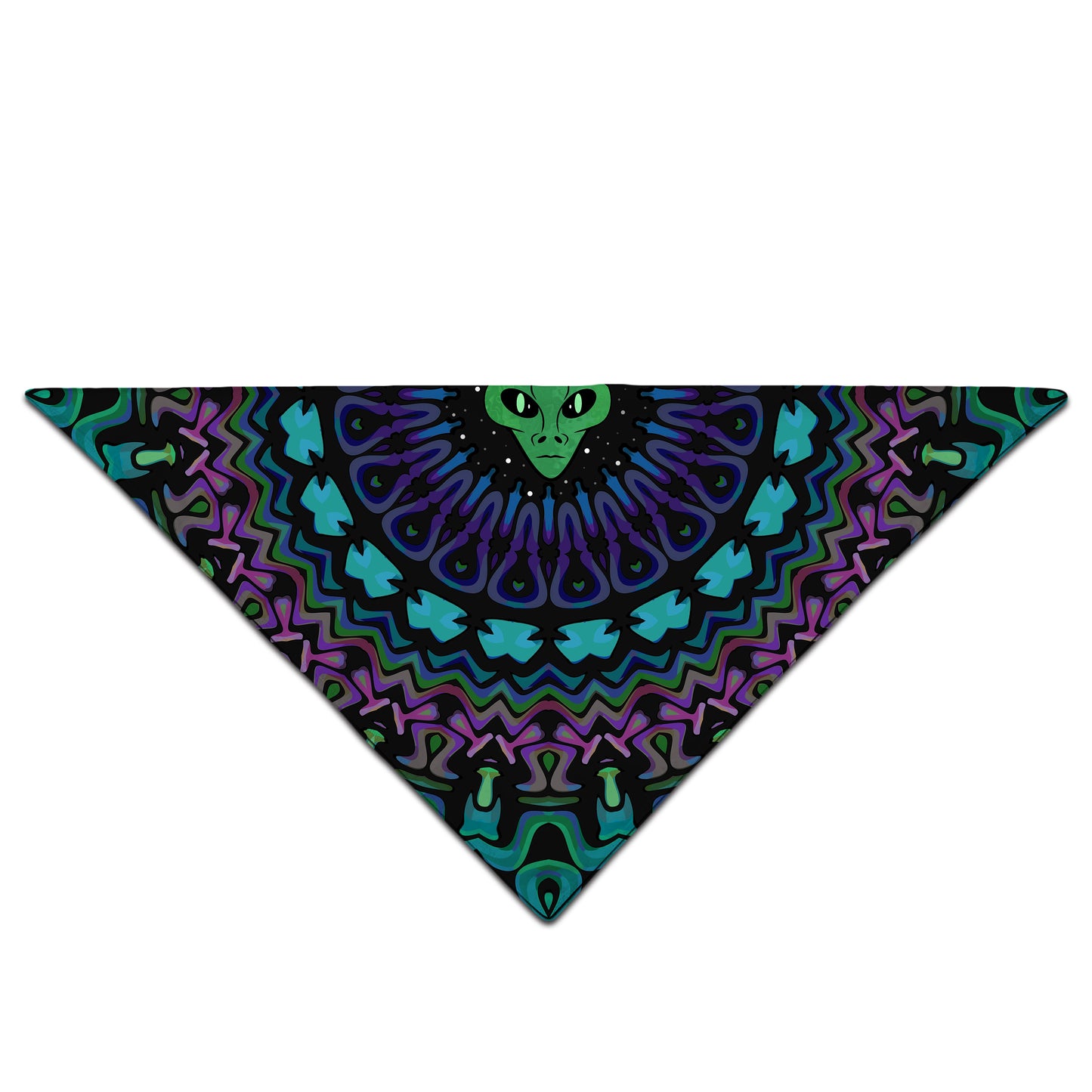 Alien Kaleidoscope Bandana, Sartoris Art, | iEDM