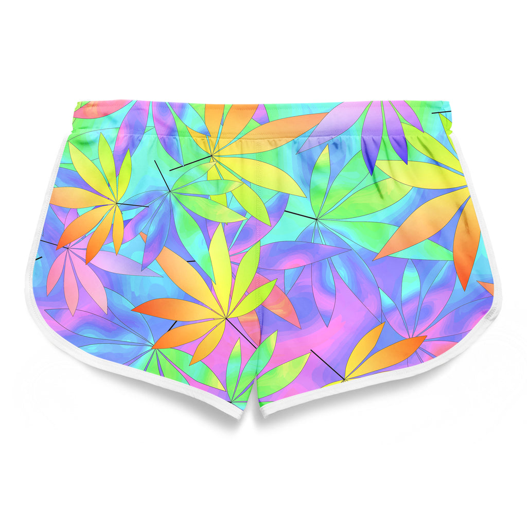 Take A Little Trip With Weed Women's Retro Shorts, Sartoris Art, | iEDM