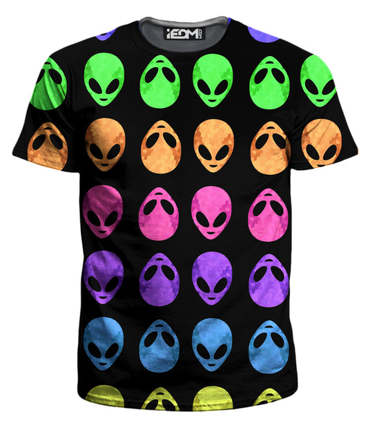 Alien Pattern Men's T-Shirt, Sartoris Art, | iEDM