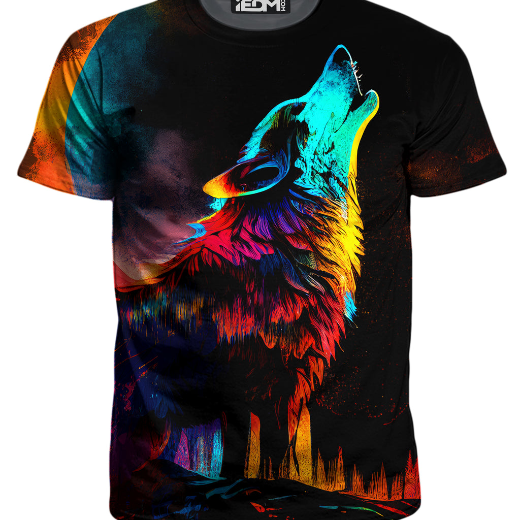 Spirit Wolf Men's T-Shirt, iEDM, | iEDM