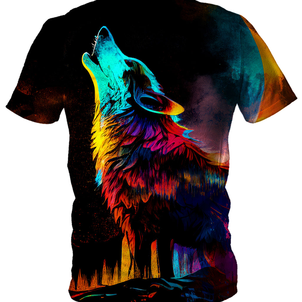 Spirit Wolf Men's T-Shirt, iEDM, | iEDM