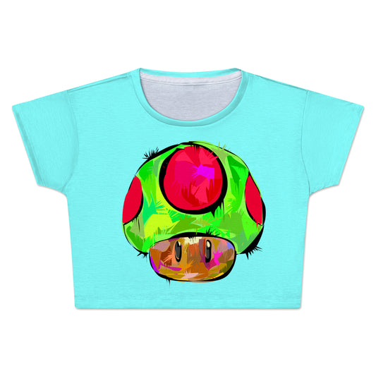1 Up Crop Tee, Technodrome, | iEDM