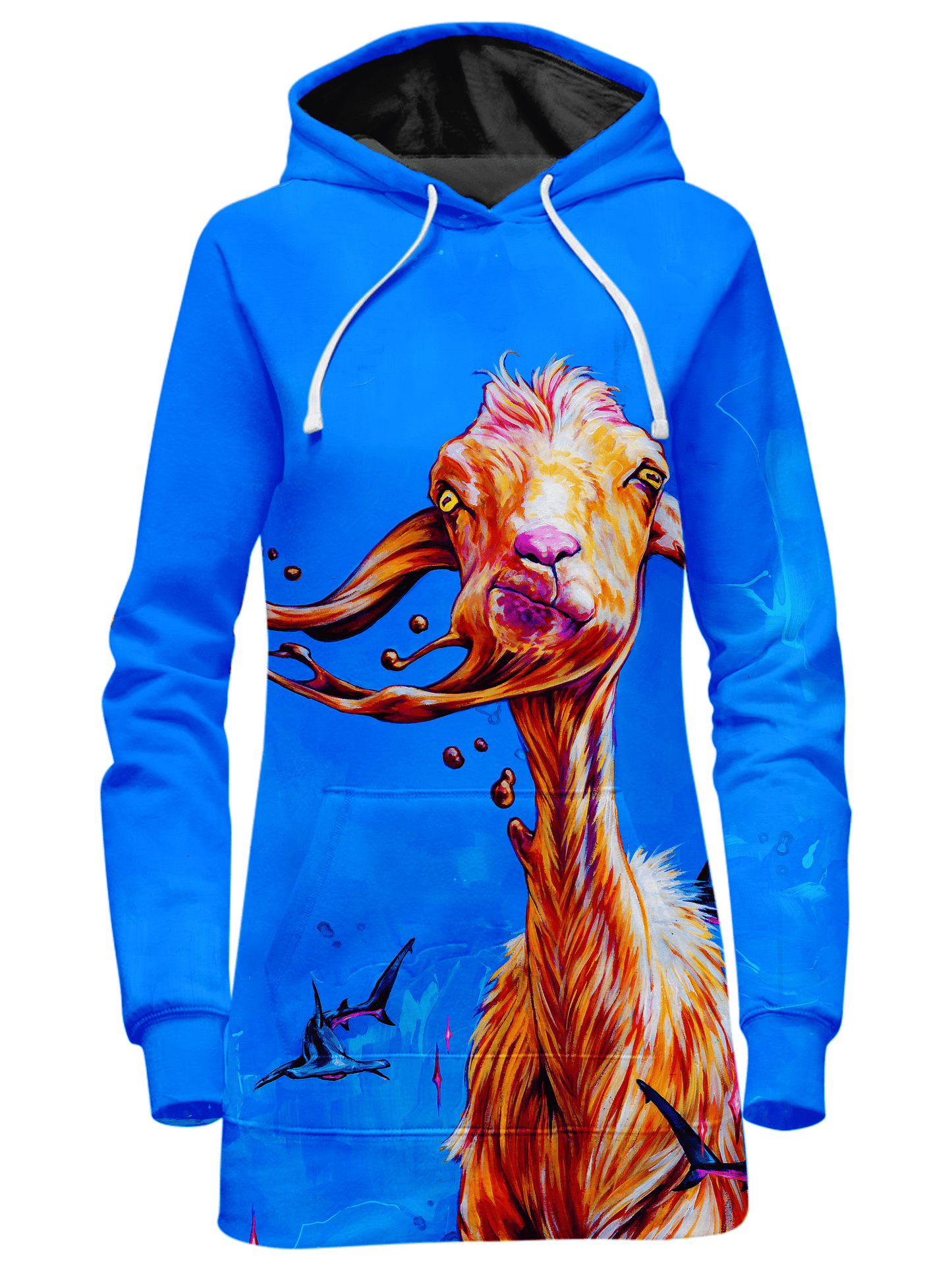 Noctum X Truth The GOAT Hoodie Dress in Black - XL - Rave Gear by iEDM Noctum X Truth The GOAT Hoodie Dress in Black - XL - Rave Gear by iEDM