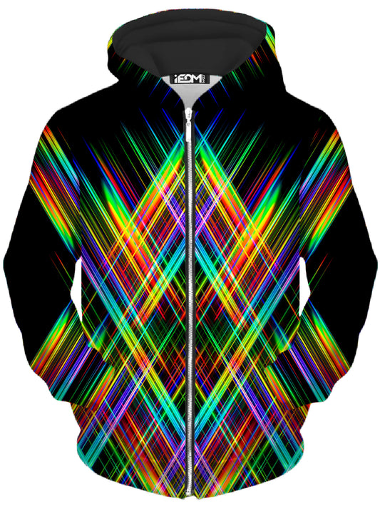 Ultra Light Beam Unisex Zip-Up Hoodie, Noctum X Truth, | iEDM