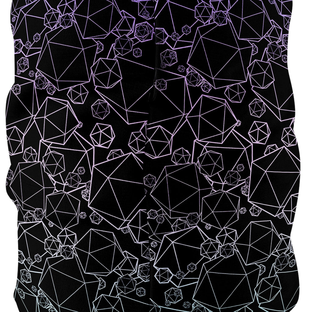 Icosahedron Madness Cold Bandana Mask, Yantrart Design, | iEDM