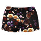 Daylight Bloom High-Waisted Women's Shorts, Yantrart Design, | iEDM