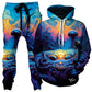 Abstract Protest Hoodie and Joggers Combo, Gratefully Dyed, | iEDM