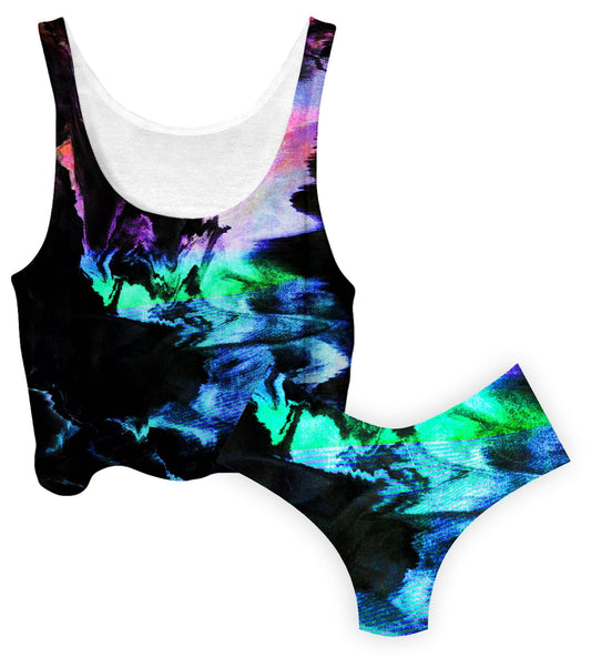 C2 Crop Top and Booty Shorts Combo, Adam Priester, | iEDM