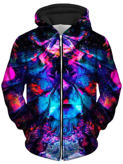 Adam Priester - Supine Unisex Zip-Up Hoodie