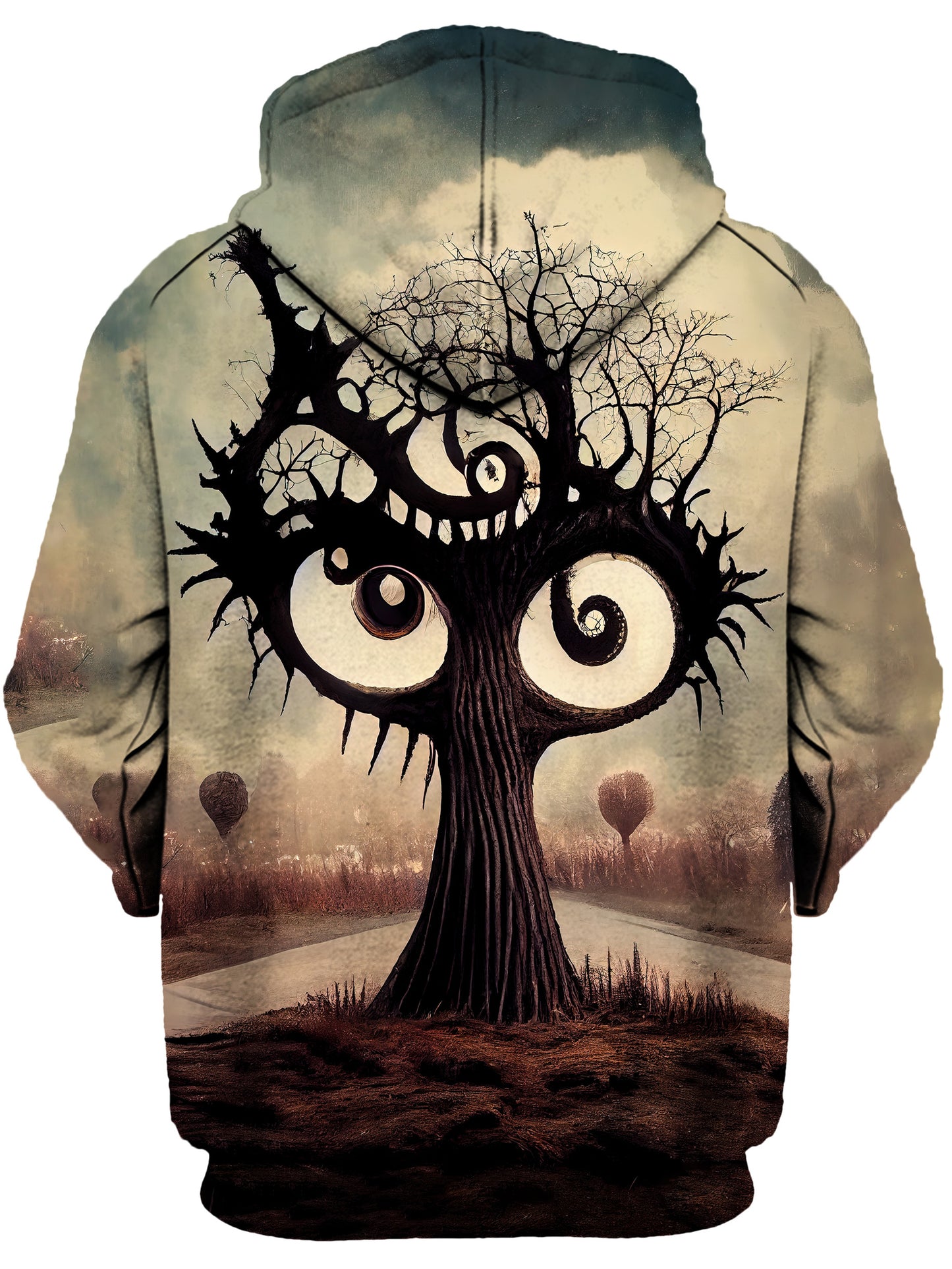 Ancient Punishment Unisex Zip-Up Hoodie, Gratefully Dyed, | iEDM