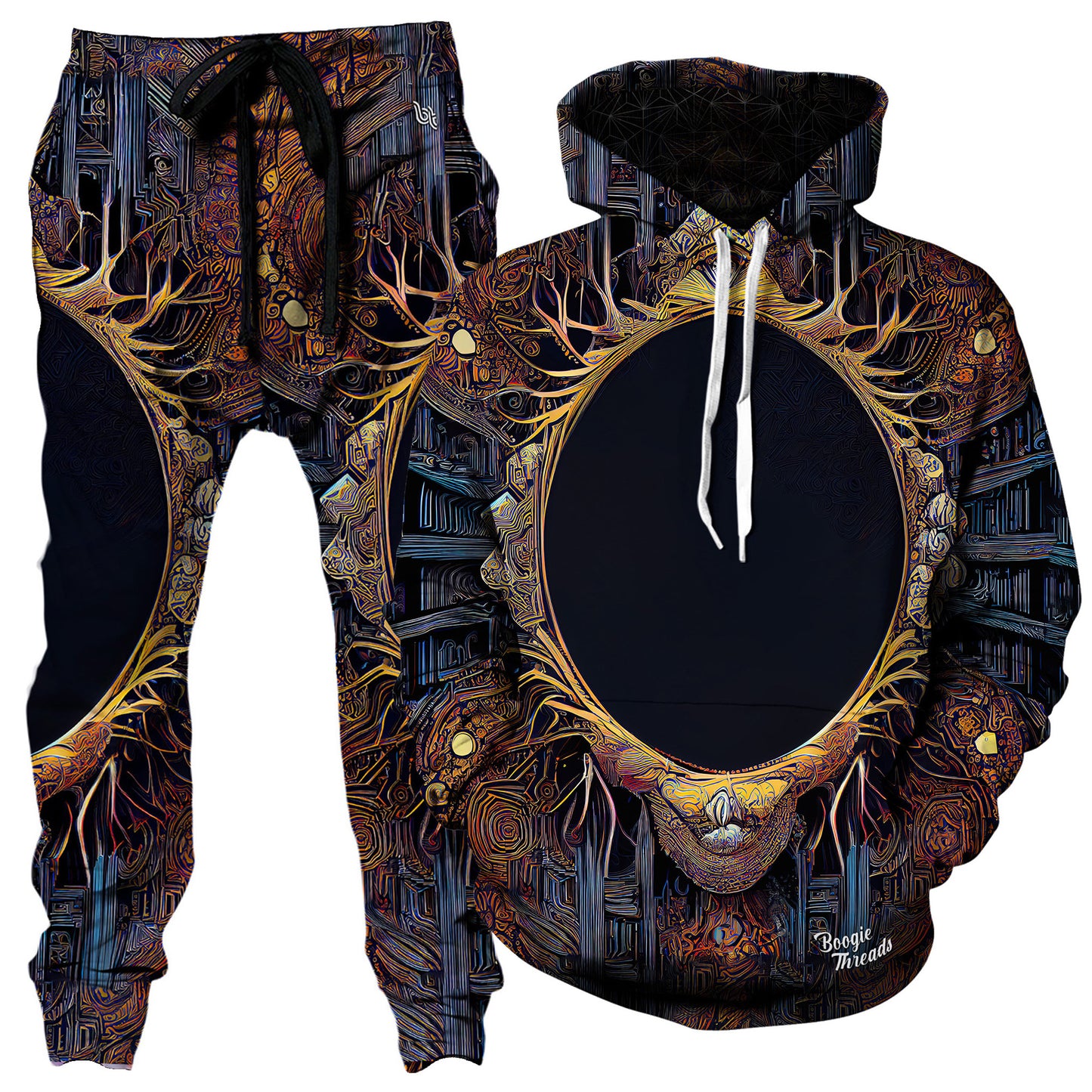 Ancient Spoils Hoodie and Joggers Combo, Gratefully Dyed, | iEDM