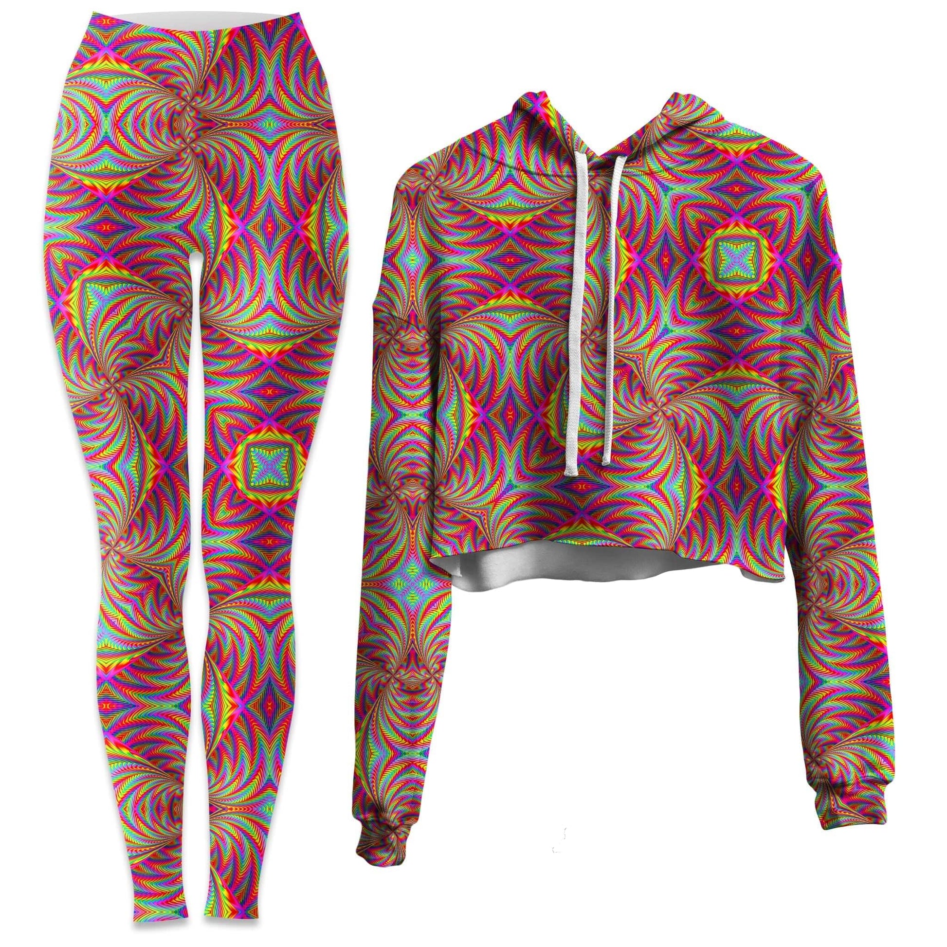 All The Faves Crop Hoodie and Leggings Combo, Art Design Works, | iEDM