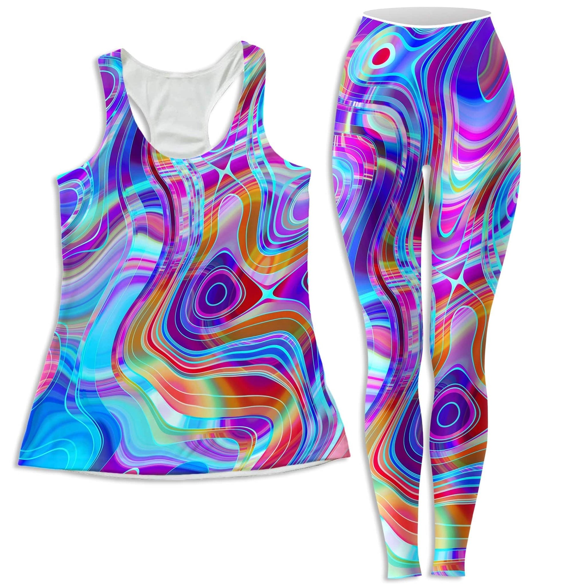 Aqua Realm Women's Tank and Leggings Combo, Art Design Works, | iEDM