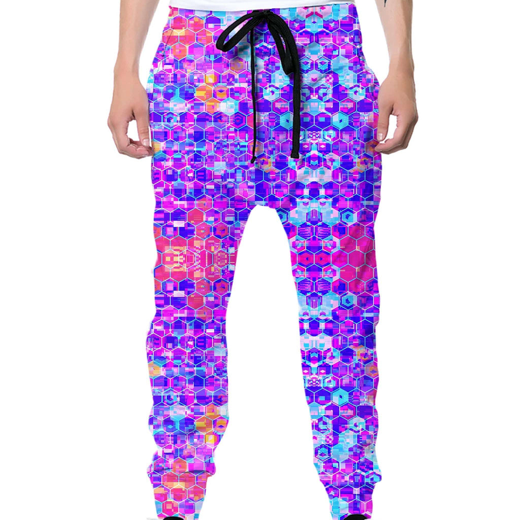 Blocks Of Life Zip-Up Hoodie and Joggers Combo, Art Design Works, | iEDM