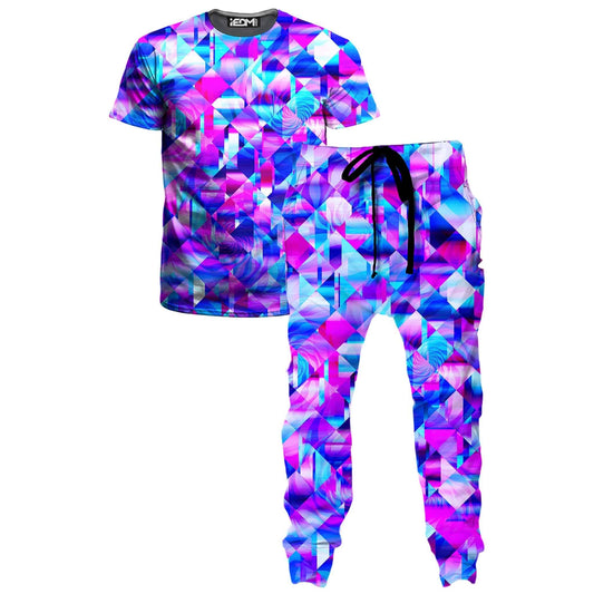Blossom Trippy T-Shirt and Joggers Combo, Art Design Works, | iEDM