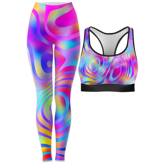 Cali Dreaming Rave Bra and Leggings Combo, Art Design Works, | iEDM