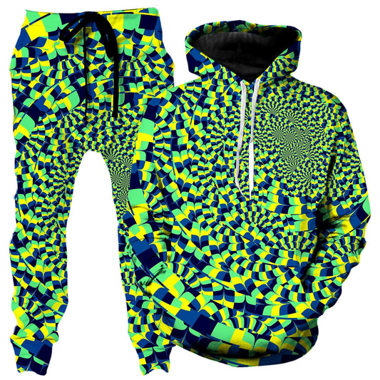 Green Portal Hoodie and Joggers Combo, Art Design Works, | iEDM