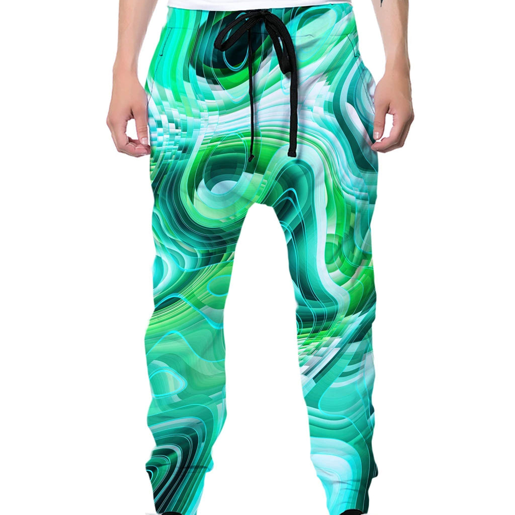 Green Schism Hoodie and Joggers Combo, Art Design Works, | iEDM
