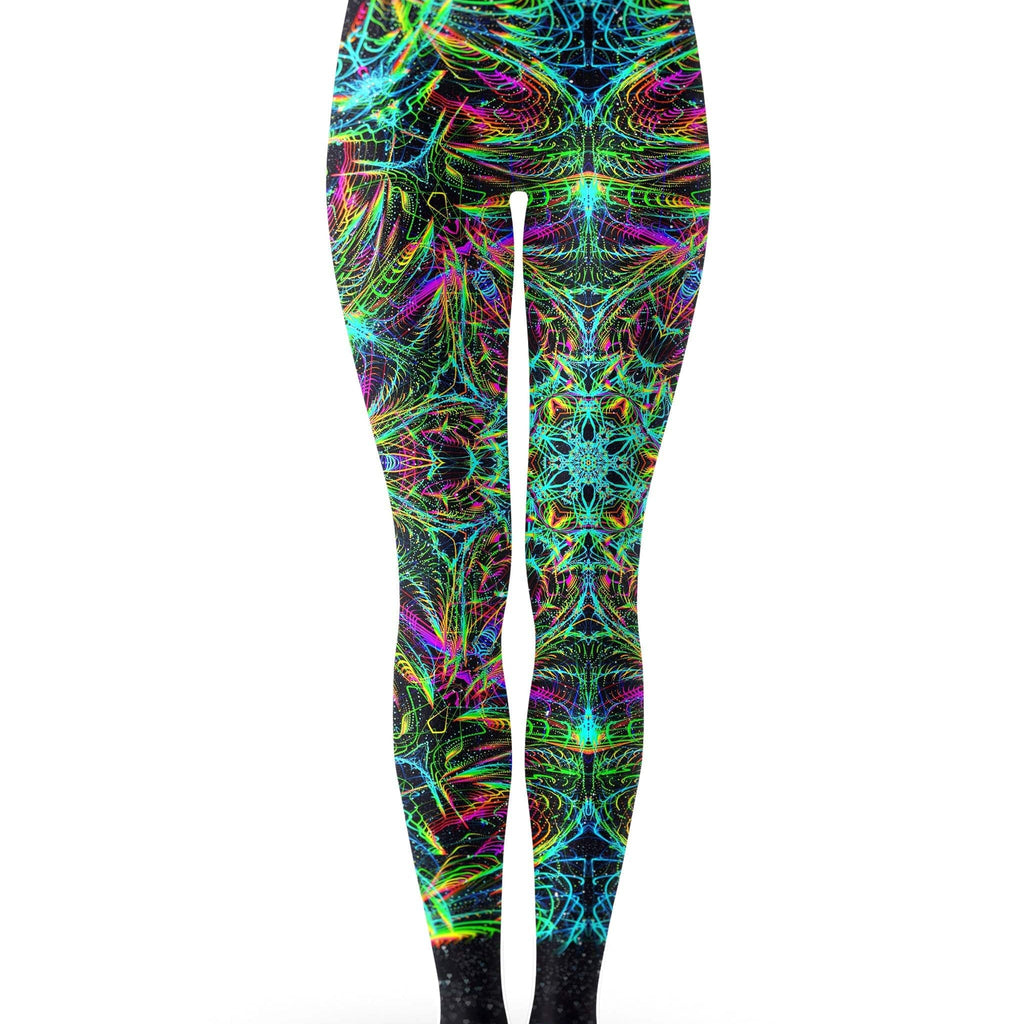 Green Warp Women's Tank and Leggings Combo, Art Design Works, | iEDM