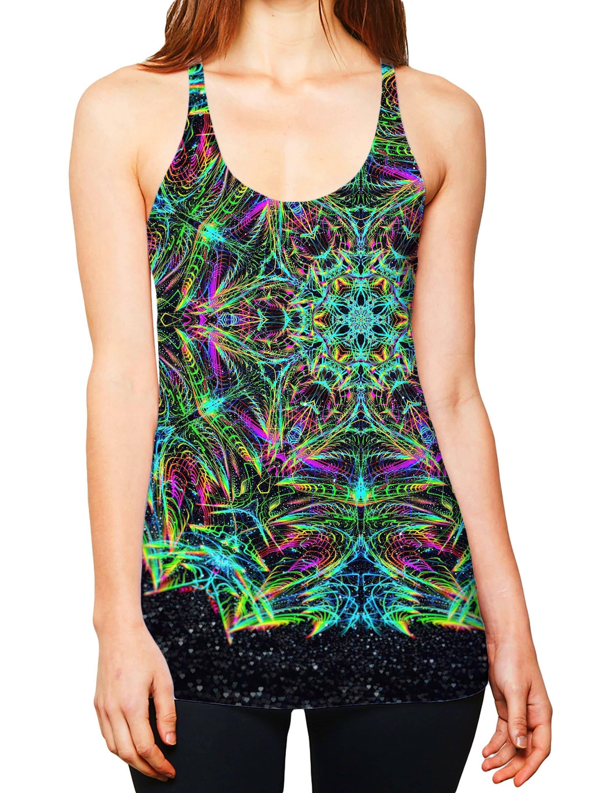 Green Warp Women's Tank and Leggings Combo, Art Design Works, | iEDM