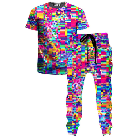 No Signal T-Shirt and Joggers Combo, Art Design Works, | iEDM