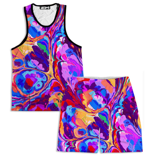 Overflow Men's Tank and Shorts Combo, Art Design Works, | iEDM