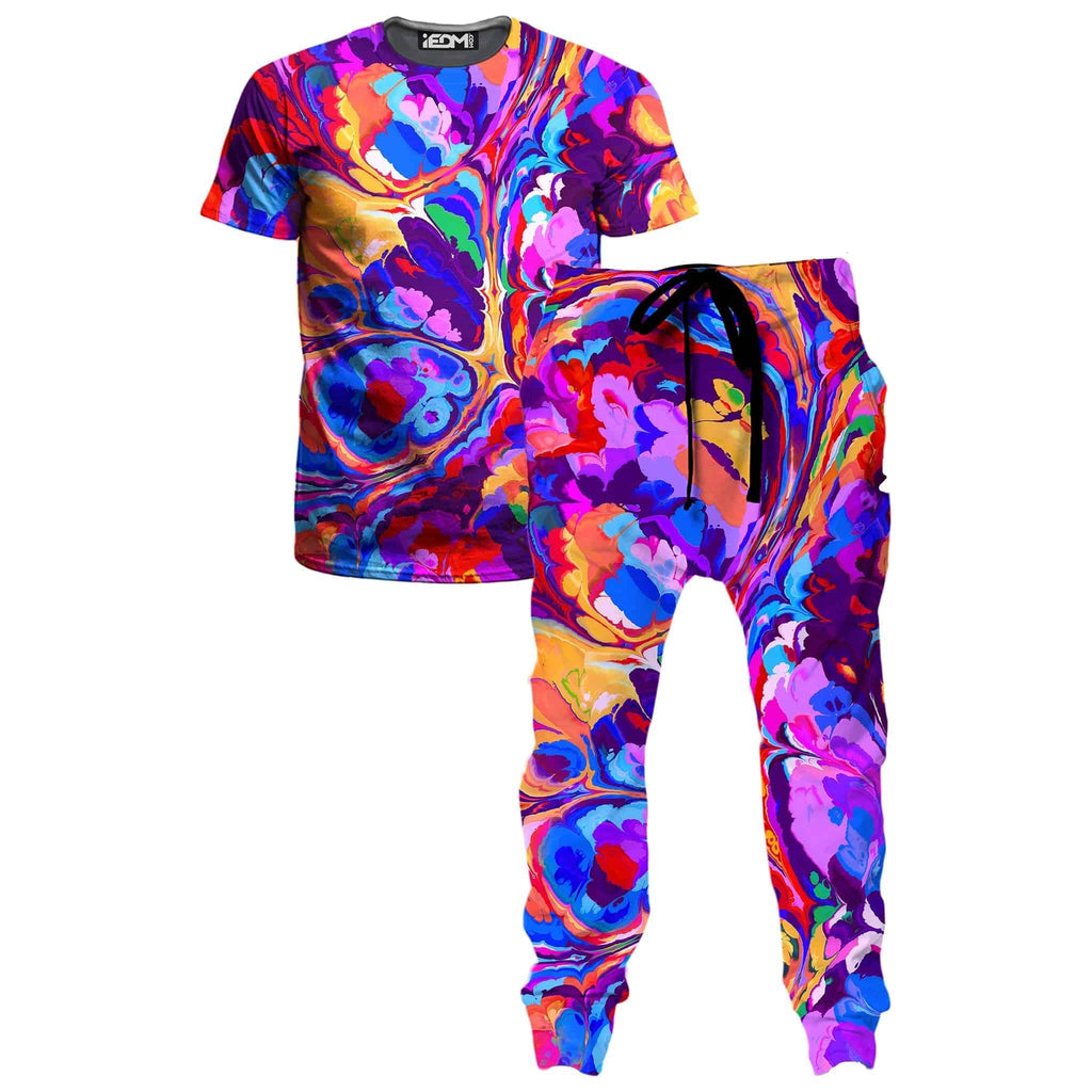 Overflow T-Shirt and Joggers Combo, Art Design Works, | iEDM