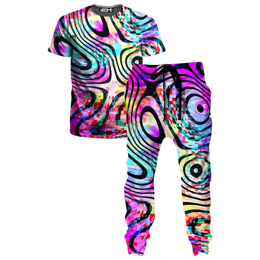 Psytrance T-Shirt and Joggers Combo, Art Design Works, | iEDM