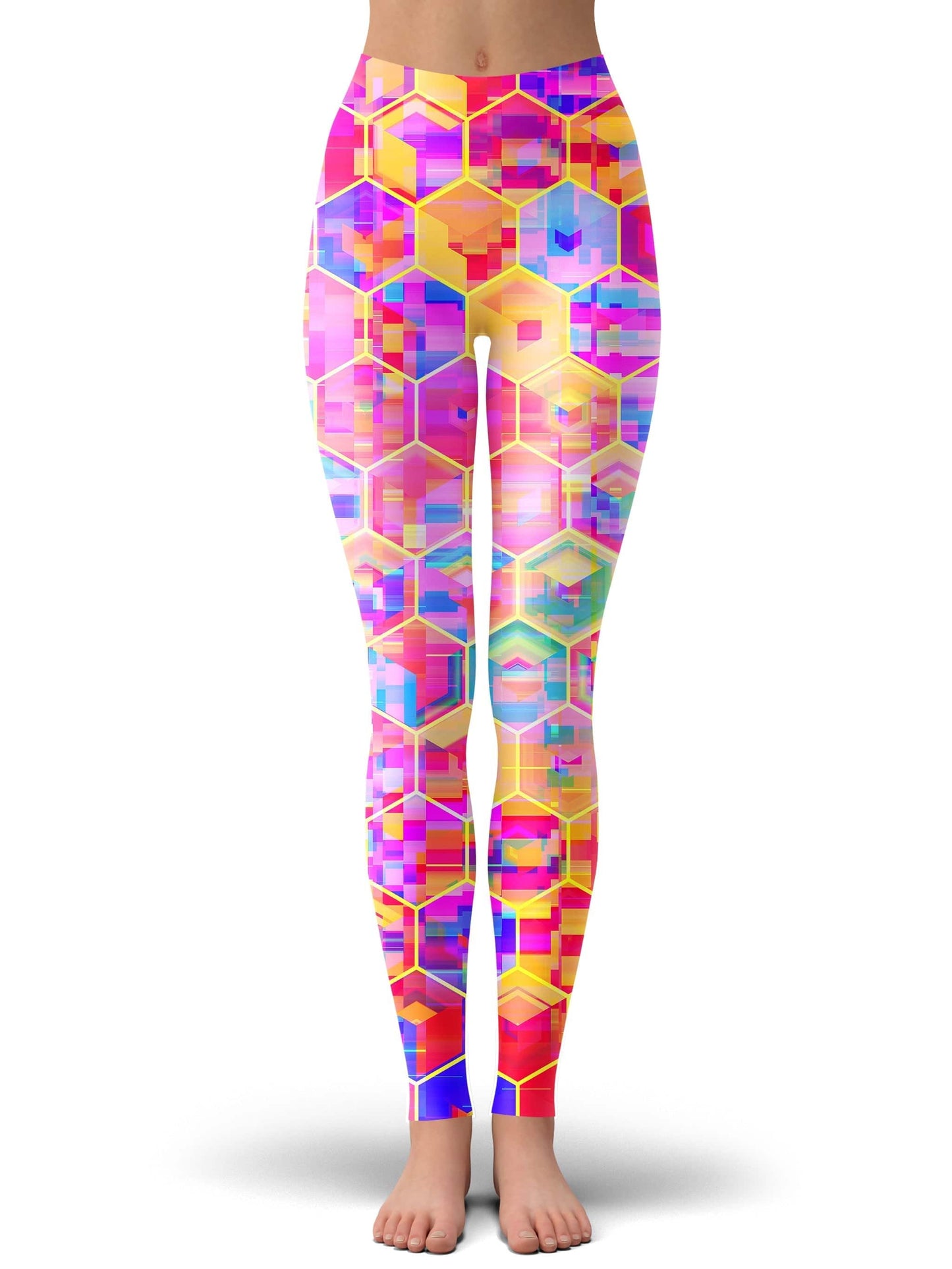 Spectral Cubes Hoodie and Leggings Combo, Art Design Works, | iEDM