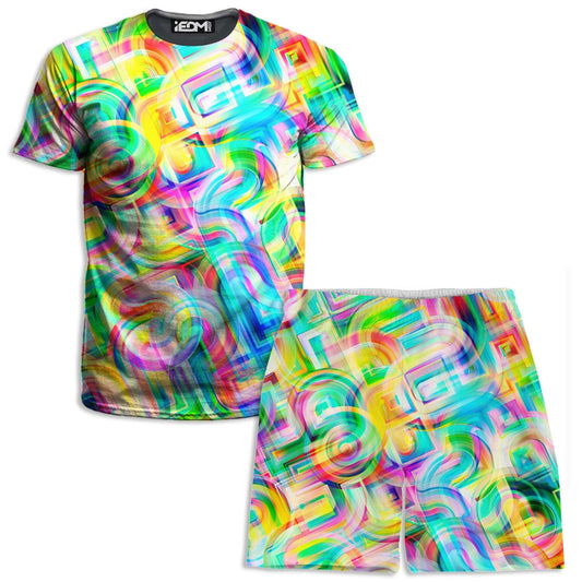 Tropical Nectar T-Shirt and Shorts Combo, Art Design Works, | iEDM