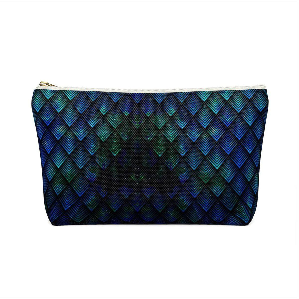 Galactic Dragon Scale Teal Accessory Pouch, Bags, | iEDM
