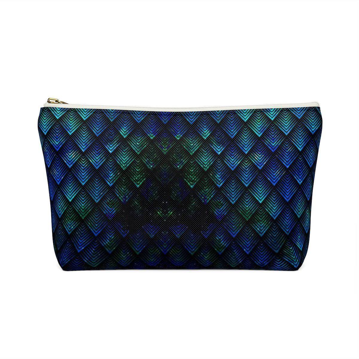 Galactic Dragon Scale Teal Accessory Pouch, Bags, | iEDM