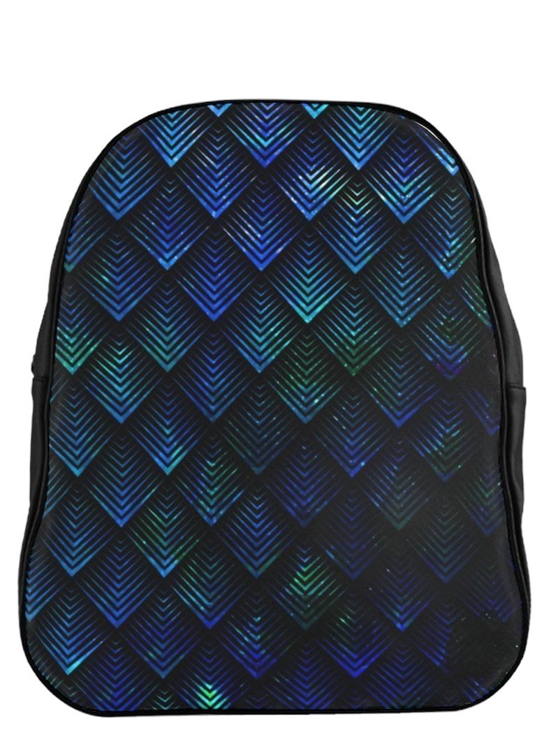 Galactic Dragon Scale Teal Backpack, Bags, | iEDM