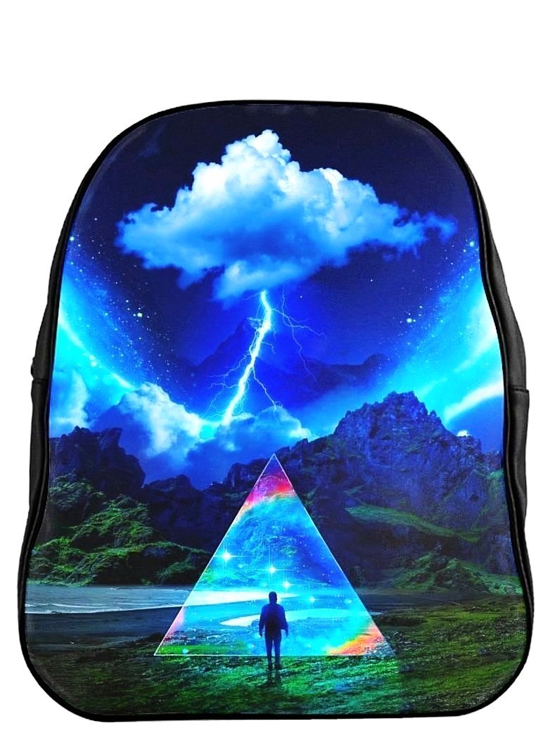 Bags Rainbow Triangle Backpack - iEDM