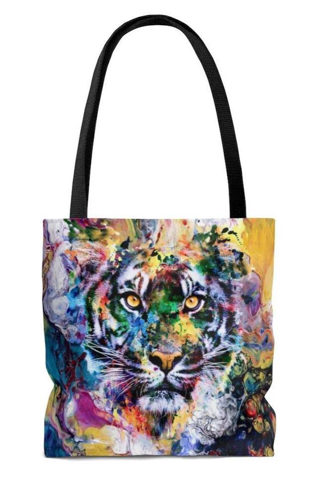 Tiger Roomy Tote Bag, Bags, | iEDM