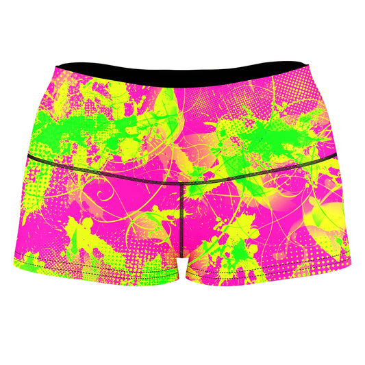 80s Baby High-Waisted Women's Shorts, Big Tex Funkadelic, | iEDM