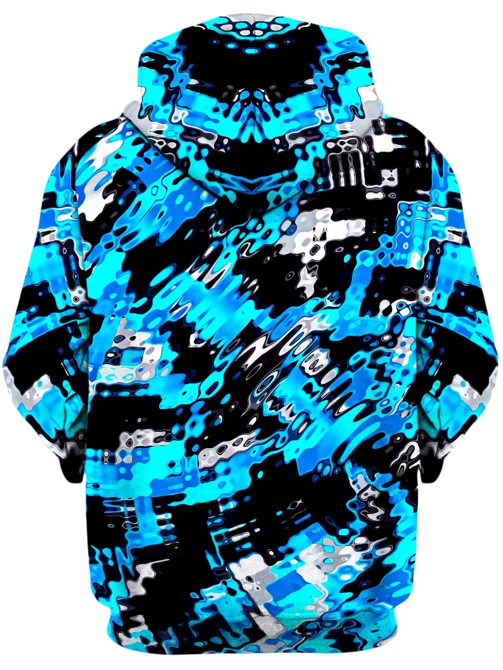 Aqua Rave Unisex Zip-Up Hoodie (Ready To Ship), Big Tex Funkadelic, | iEDM